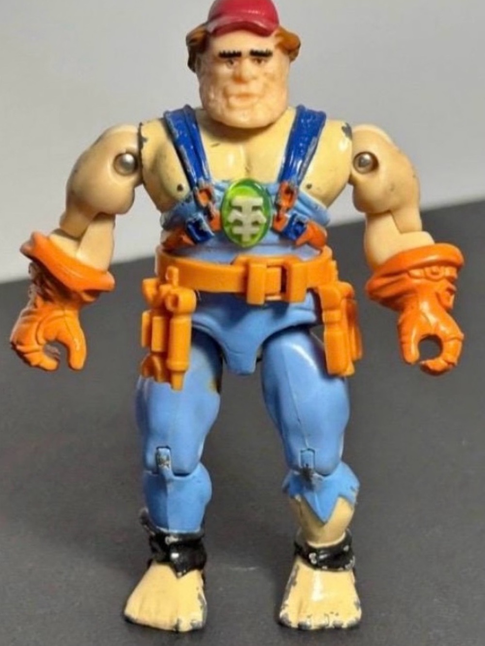Vintage Bionic Six Mechanic Action Figure 1986 LJN Toys
